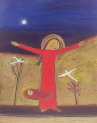 Mother and Child with Doves, 2002